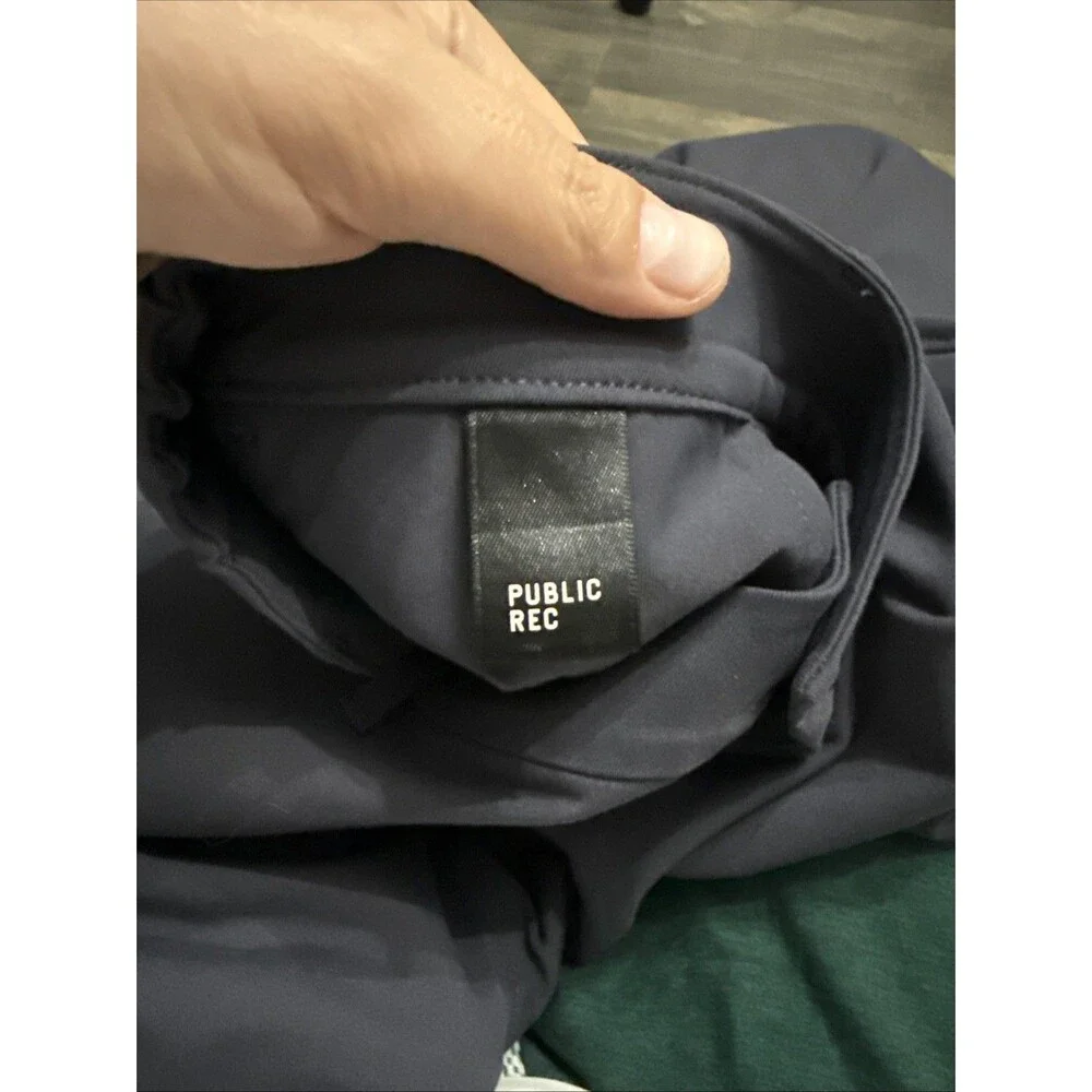 Public Rec Gamechanger 5-Pocket Performance Chino Pants 38x28 Fit 38x27 Gray